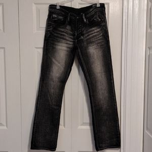 Buffalo Jeans Black 30x32 Straight Stretch